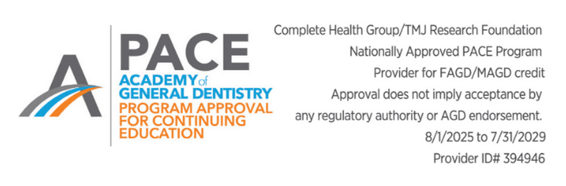 PACE — Academy of General Dentistry · Program Approval for Continuing Education